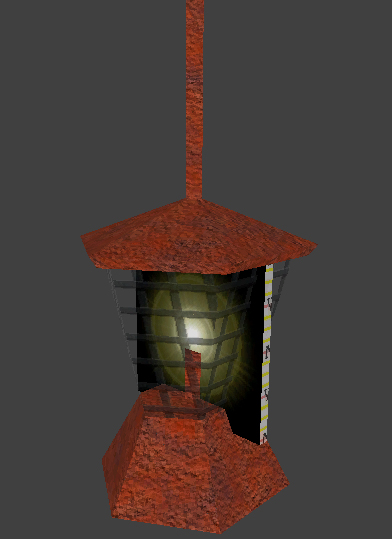 An old lantern model