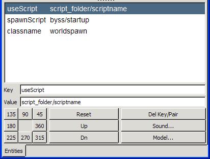 These key/value pairs are how you run scripts.